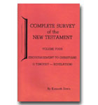 Complete Survey Of The New Testament Vol 4