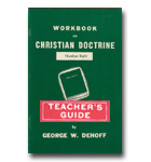 Workbook On Christian Doctrine 8 - Teacher - D683T
