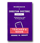Workbook On Christian Doctrine 9 - Teacher - D684T