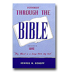 Workbook Through The Bible: Mark - D615