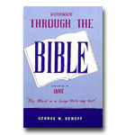 Workbook Through The Bible: Luke - D616