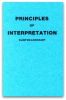 Principles Of Interpretation - HB