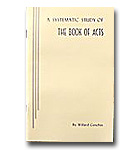 Systematic Study Of The Book Of Acts, A - Conchin