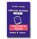 Workbook On Christian Doctrine 1 - Teacher - D676T