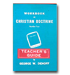 Workbook On Christian Doctrine 4 - Teacher - D679T