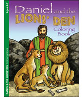 Daniel And The Lion's Den Coloring Book