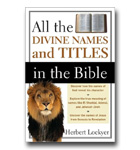 All The Divine Names And Titles In The Bible