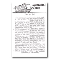 Foundations Of Faith - Correspondence Course (Hawley)
