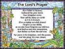 Lord's Prayer "Trespasses" - Wall Chart - Laminated